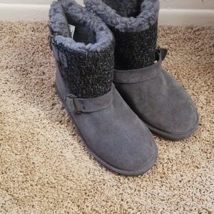 bear paw gray boots